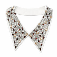 Detachable Collar Rhinestone Accessory Versatile for Sweaters, Dresses, Women