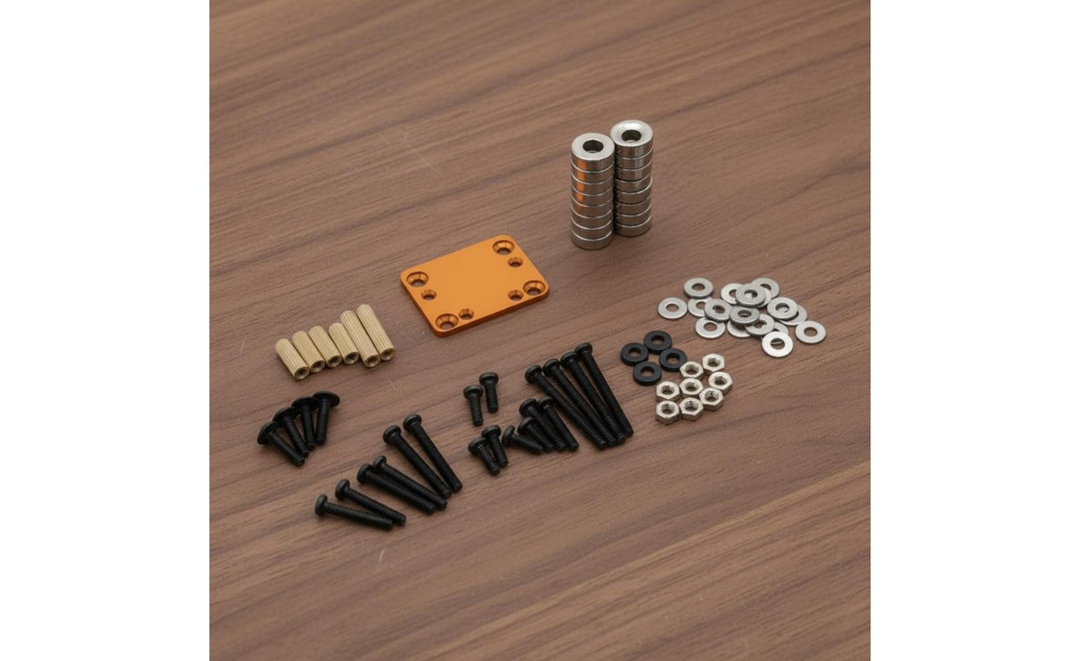 1/28 Scale Car Body Mounting Kit Lightweight Invisible Car Mounting Kit Construction Sleek Mount for DIY Projects