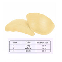 2 Pieces Toe Box Filler Anti-Slip Toe Filler Insert Soft Cushioning for Loafers