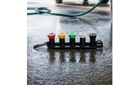 High Pressure Spray Nozzle Rack Leak Sealed Connection Cleaning Accessory