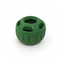 Dog Toy Ball Interactive Ball with Cutouts Textured Chewable for Dogs, Enrichment, Indoor Play