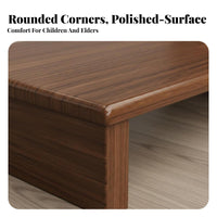 Low Footrest Anti-Slip Pads Long Low Bench Long-Lasting for Kitchen, Balcony
