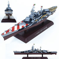 1:1000 Italian Roma Battleship Model Kit, Die-cast Finished Product, No Glue, Pre-colored