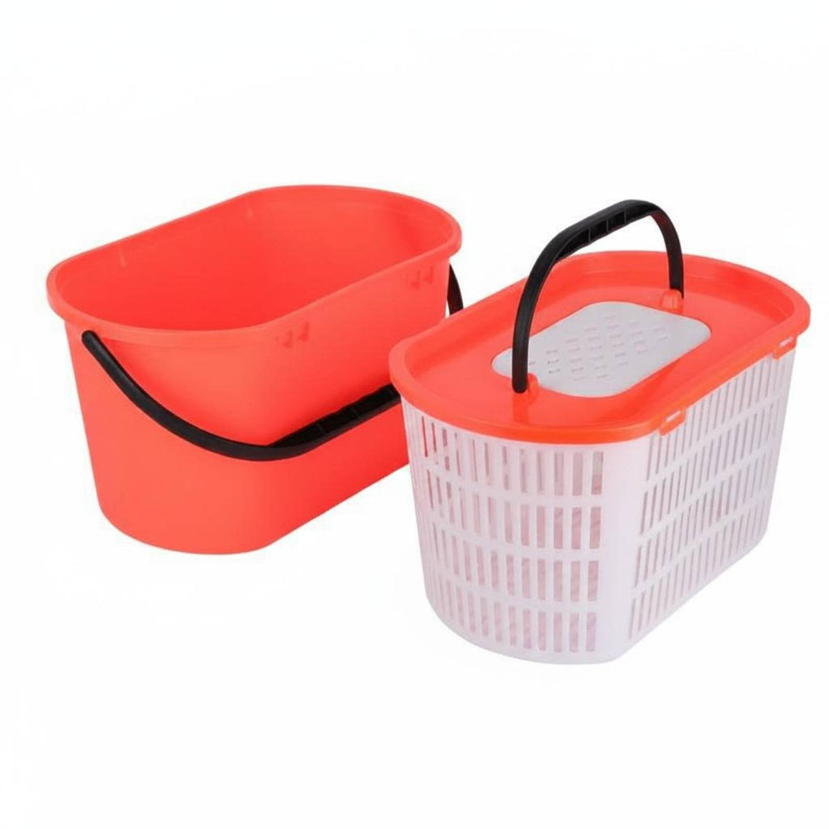 Aerator Bucket Angling Pail Portable Handle Fishing Equipment for Lure Fishermen, Anglers