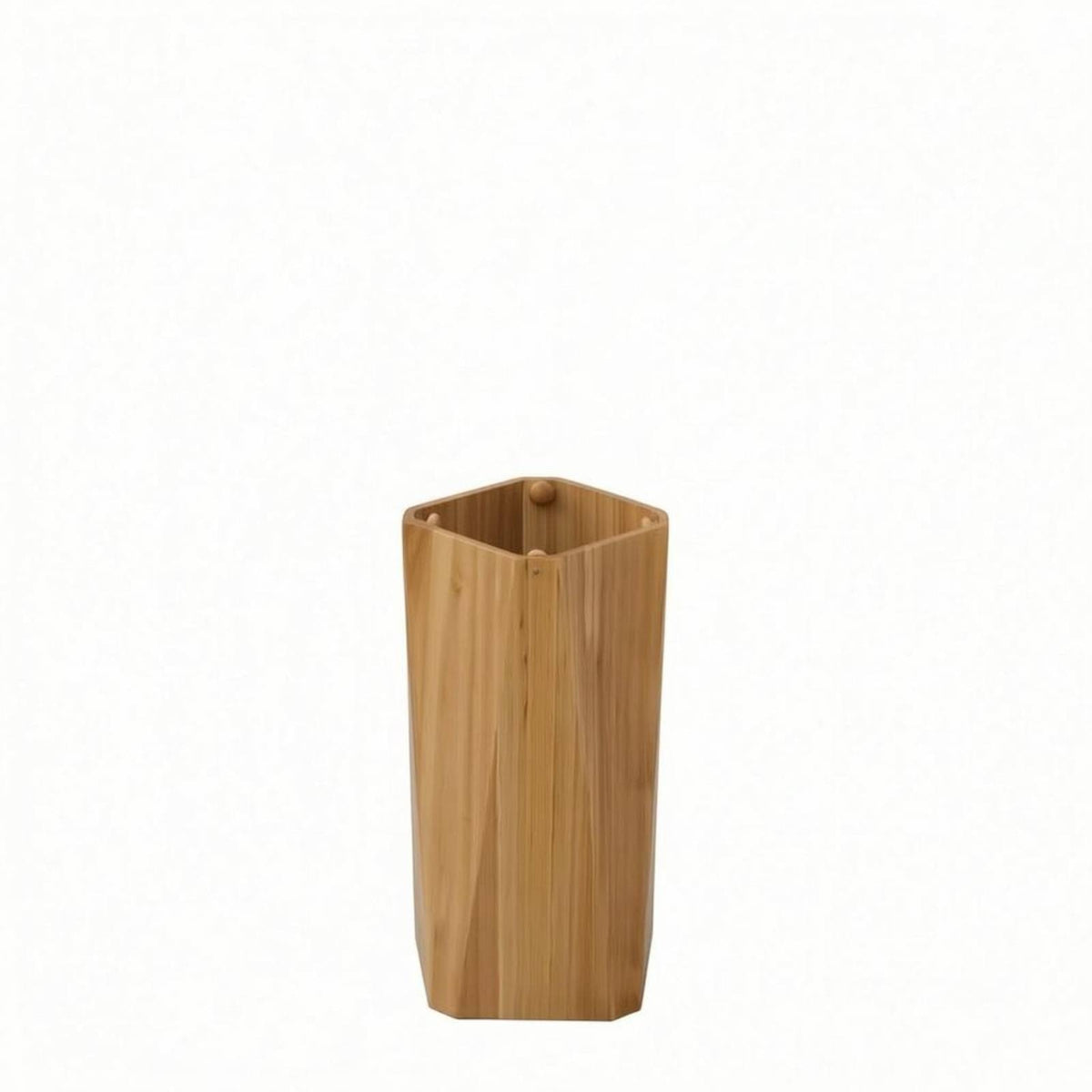 Wooden Umbrella Stand Minimalist Wood Umbrella Stand Multi-Purpose for Hotel