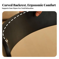 Retro design Padded Backrest Chair Soft Upholstery Dining Seat Minimalist Design Household Furniture Sturdy Frame for Homeowners, Families, Adults, Living Room, Home Office, Kitchen, Restaurant