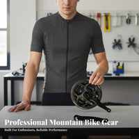 Triple Chainring Crankset With Chain Guard Mountain Bike Crankset Mountain Bike Crank Lever Set Square Taper Crank Lever Set