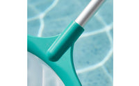 Lightweight Pool Net with Pole Fine Nylon Mesh Pool Debris Net Easy to Clean Heavy-Duty Frame
