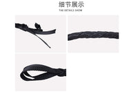 牵马绳圆形编织转钩马具配件马笼头 马术用品牵马绳子