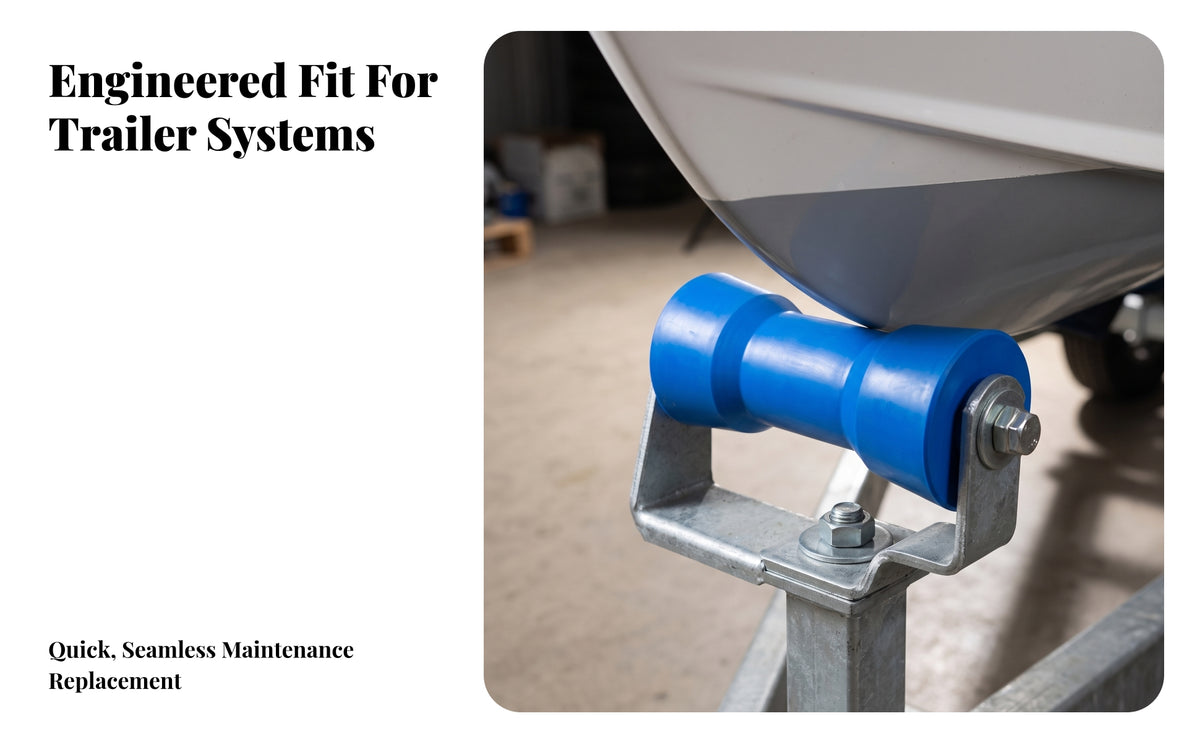Heavy-Duty Boat Trailer Roller