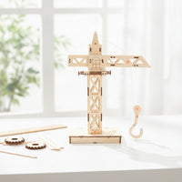 Wooden cranes Model Educational cranes Model Hands on Science Kit for Children