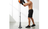 Suction Base Boxing Reaction Ball Indoor Training Boxing Reaction Ball Adjustable Height Reaction Bag 360° Rotating for Children