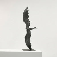 Spiritual Sculpture Minimalist Angel Statue Standing Tabletop Ornament for Mantel