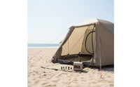 Waterproof Air Tent Sun Protection Large Inflatable Cabin Tent Spacious Portable for Families, Groups, Camping