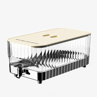 WOW厨房家用大容量冷水壶带龙头柠檬茶桶耐高温凉水壶透明饮料桶