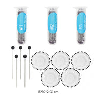 300 Pieces Pins with Tubes Resistant Display Pins with Round Heads Entomology Supplies for Entomologists, Hobbyists
