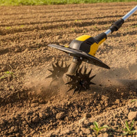 Cordless Mini Tiller Lightweight Cordless Garden Tiller Portable for Raised Beds