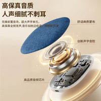 跨境枕上蓝牙音箱家用白噪音轻音睡眠迷你音响枕边超薄睡眠音碟