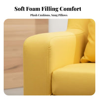 Upholstered Barrel Chair Light Luxury Home Seating Nordic design Minimalist Design for Business Owners, Homeowners, Hotel Lobby