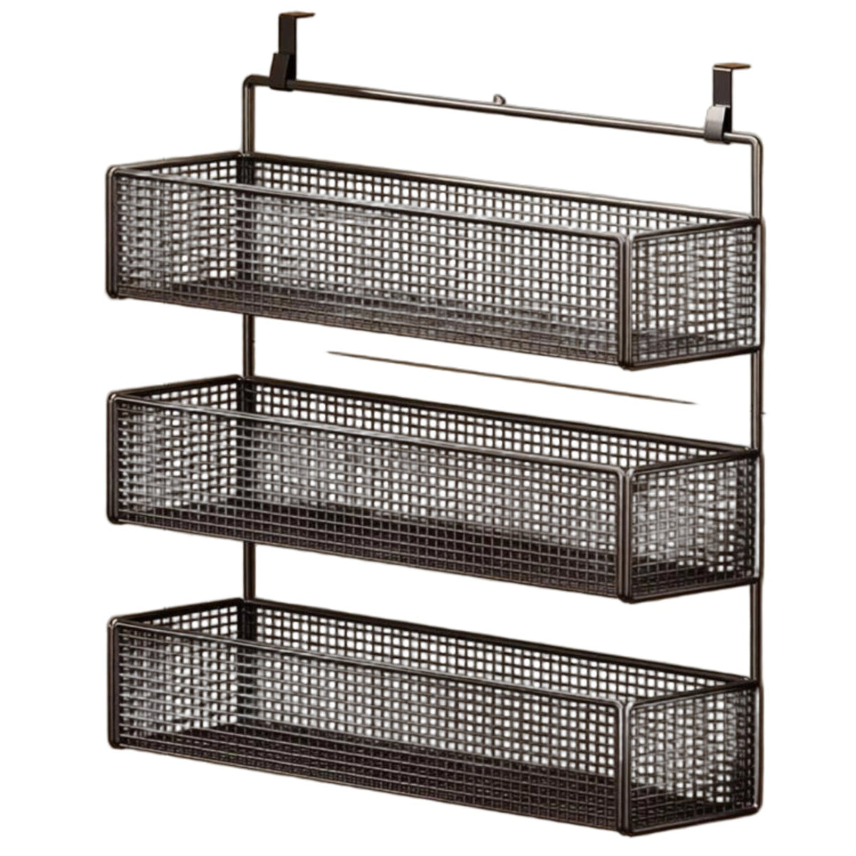 Cabinet Door Storage Rack Large Capacity over the Door Hanging Basket