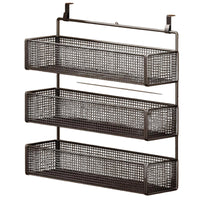 Cabinet Door Storage Rack Large Capacity over the Door Hanging Basket