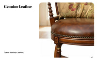 Single-Seater Club Chair Vintage Design Living Room Seating Soft Cushioning Deep Cushioned for Adults