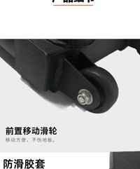 杠铃片收纳架杠铃片架放置架移动简易收纳架奥杆储存架