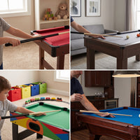 Kids' Pool Cue Stick for Home Billiard Tables, Snooker and American Pool, Various Lengths