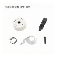 Double-Needle Marking Plate White Threaded Adjustment Piece Assembly Metal