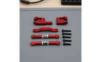 RC Car Tie Rod Set Aluminum Steering Upgrade Part Easy to Install RC Car Steering Kit for 1/18 18208