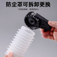 新一代双层电锤防尘罩轻型冲击钻接灰碗开孔配件打孔防尘袋接灰器