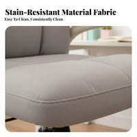 support restless Caster Chair 360° rotate Office Furniture Space-Saving for Study Room