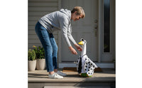 Goose Referee Costume Black-and-White Stripes Soccer Goose Outfit Easy to Put On