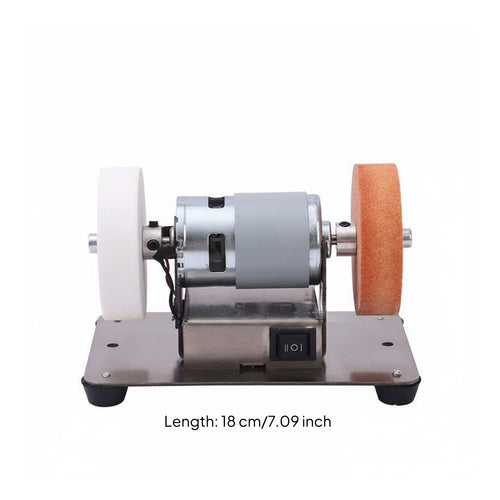 Small Bench Grinder Rust Removal Power Tool Compact Size