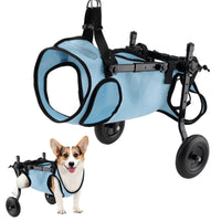 Foldable Pet Dog Wheelchair for Rehabilitation and Mobility Assistance