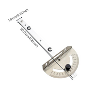 Angle-adjustable cutting jig