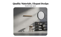 Retractable peg Rack Easy to Install Wall Hanger Space-Saving for Homeowners
