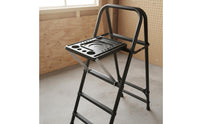 Foldable Ladder Platform Multi-Functional Ladder Work Platform Compact Storage