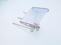 Stainless Steel Width-Adjustable U-Shaped Pillow Holder for Hair Salon Shampoo Beds