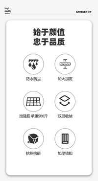 绿林工具箱工业级家用五金多功能电工车载维修收纳盒套装美术工具