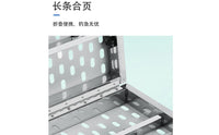 Foldable Fishing Stand Hollowed-out Surface Adjustable Fishing Stand Thick Material for Anglers