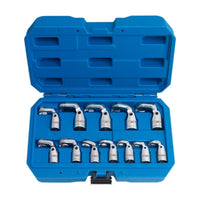 Universal Tapered Nut Wrench, Adjustable Brake Line Wrench, Multi-Function Spanner for Automotive Repair