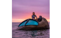 Portable Paddle Board Wing with Leash Lightweight Inflatable Wing with Handle for Beginners, Riders, Watersports