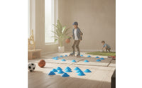 24 Pieces Plastic Cone with Handle Slim Agility Cone Compact Sports Equipment Multi-Sport for Coaches, Athletes, Trainers, Soccer Training, Obstacle Courses