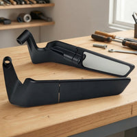 Matte Black Blade Motorcycle Mirror Adjustable Motorcycle Rearview Mirror Sleek Sturdy for Handlebars