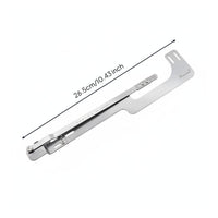 Shirt Collar Sewing Guide Changeable Thickness Plates Waistband Binding Guide