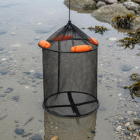 Reinforced Base Cylindrical Keepnet Conical Top Mesh Keepnet