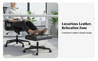 Adjustable Backrest Lounger Space-Saving Lounge Sofa Ergonomic Design for Adults