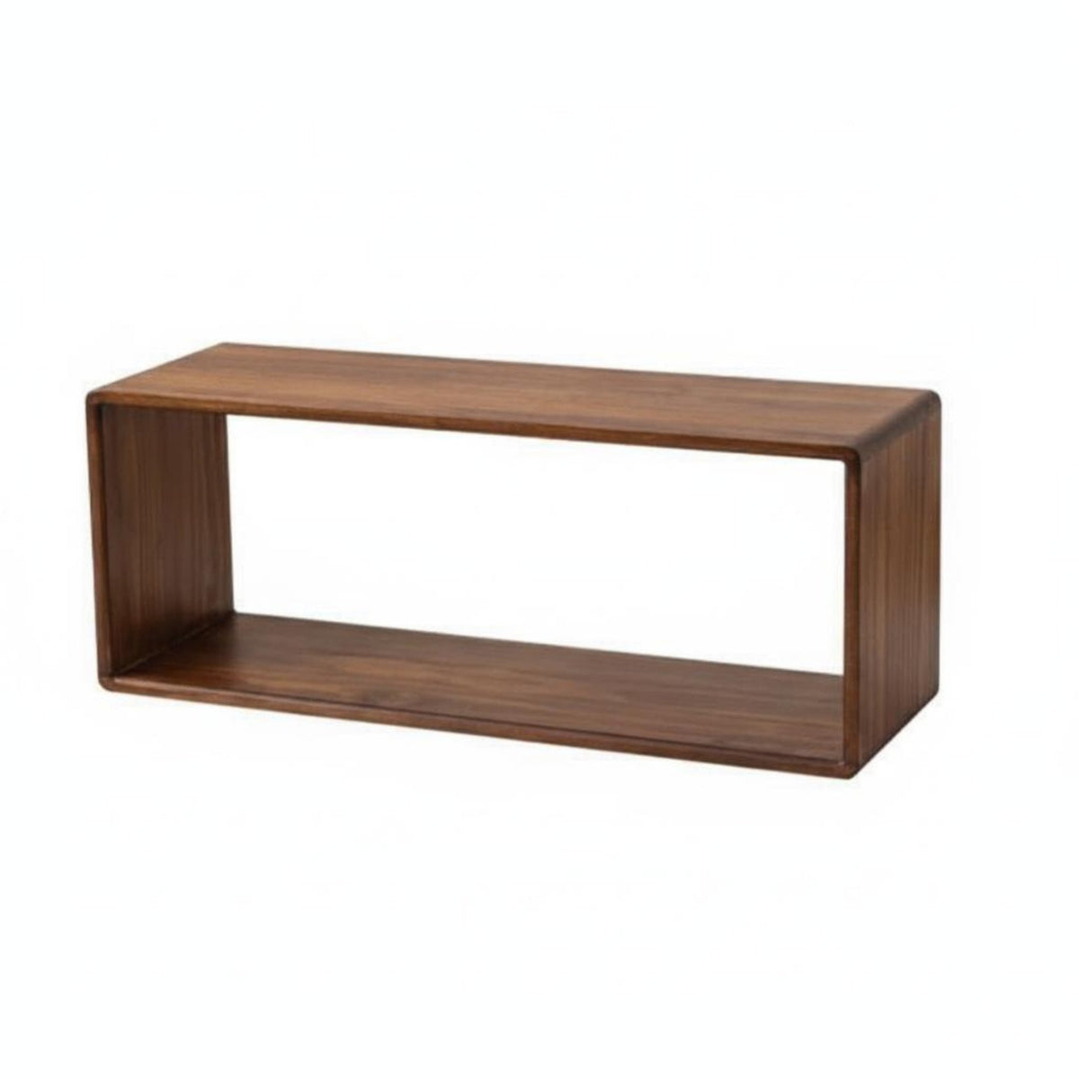 Modular Cube Shelf Nordic Design Bookcase Rounded Corners for Homeowners