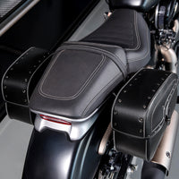 GEARDUKE Motorcycle Saddlebags for Harley, Pair, Black
